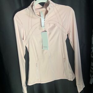 Lululemon Athletica Light Pink and White Jackets